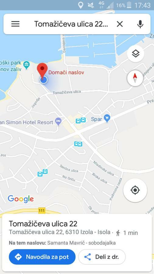 Apartma_Samy Izola Ngoại thất bức ảnh